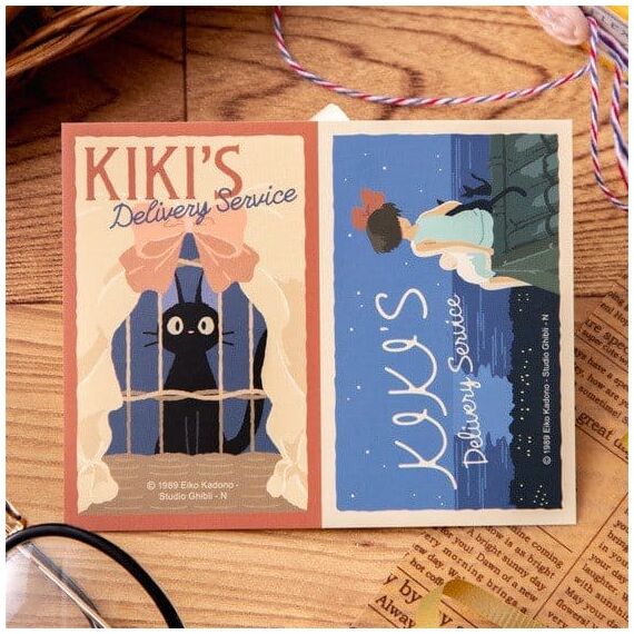 Kiki's Delivery Service Sticker Kiki & Jiji Retro