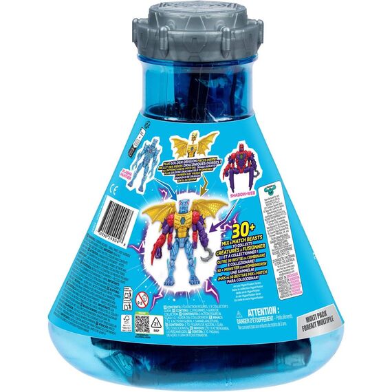 Mr. Beast Lab Hybrids Series 2 Mini Figuren 2er-Pack Spider vs Energy Panther 11 cm