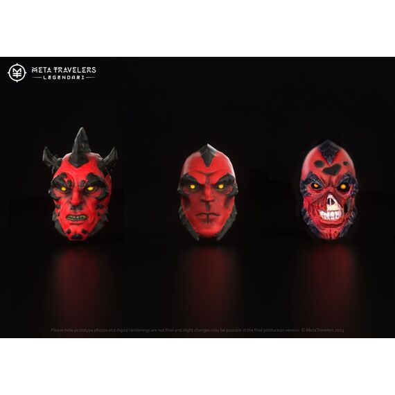 Legendari Accessory Pack Nibiru Villains Head Pack