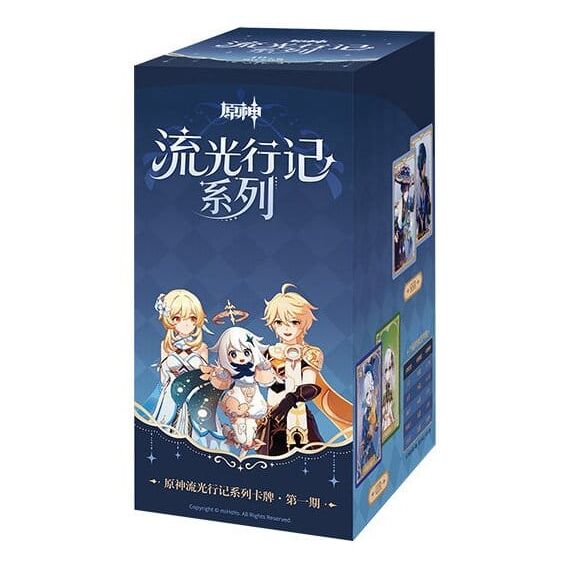 Genshin Impact Trading Card Game Journey of Light Blind Box Display (18) *Chinese Version*