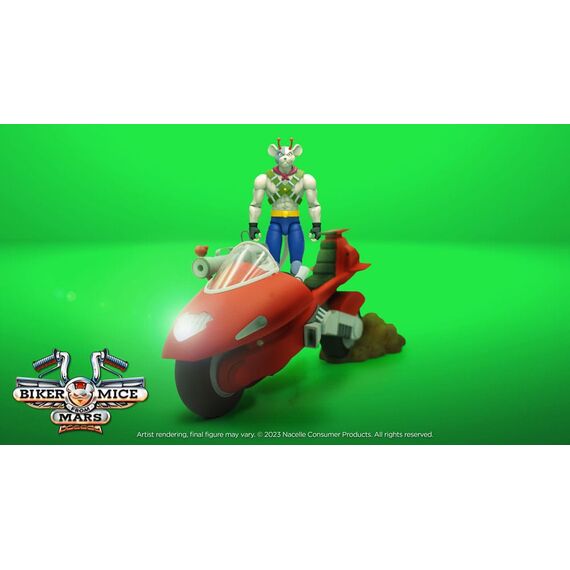 Biker Mice From Mars Vehicle Vinnie's Radical Rocket Sled 25 cm