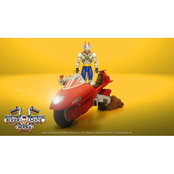Biker Mice From Mars Vehicle Vinnie's Radical Rocket Sled 25 cm
