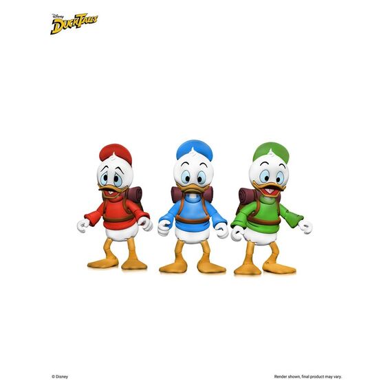 DuckTales Ultimate Action Figures 3-Pack Huey, Dewey, and Louie 18 cm