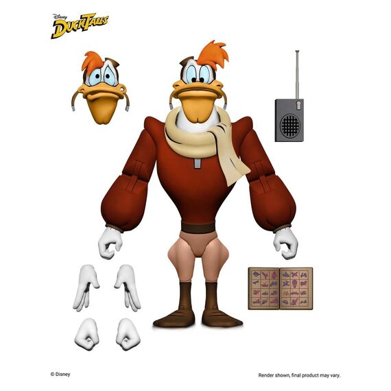 DuckTales Ultimate Action Figure Launchpad McQuack 18 cm