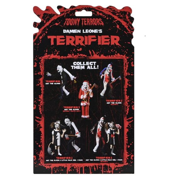 Terrifier 3 Toony Terrors Action Figure Santa Suit Art the Clown (Bloody Version) 15 cm