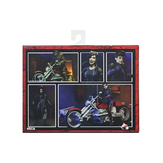 Teenage Mutant Ninja Turtles (The Last Ronin The Lost Years) Action Figure Casey Marie with Last Ronin Motorcycle 18 cm