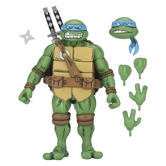 Teenage Mutant Ninja Turtles x Usagi Yojimbo Ultimate Action Figure Leonardo 18 cm