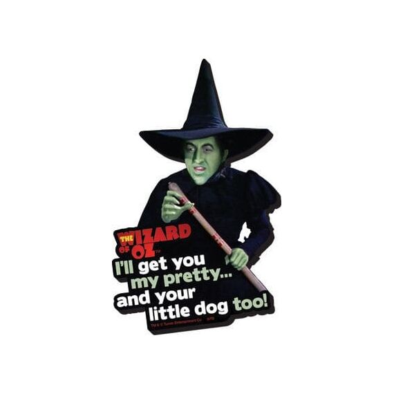 The Wizard of Oz Funky Chunky Magnet I'll Get You...
