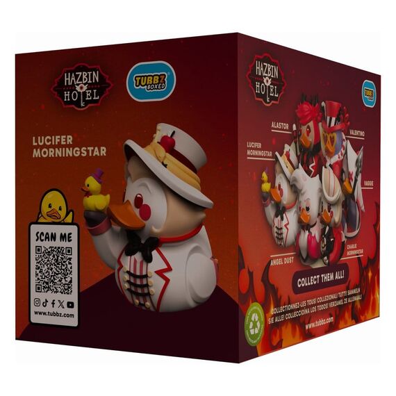 Hazbin Hotel Tubbz PVC Figure Lucifer Morningstar Boxed Edition 10 cm