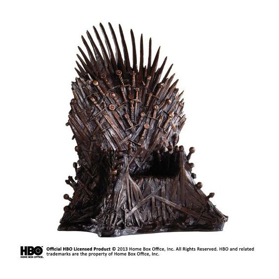 Game of Thrones Statue Bronze Iron Throne 36 cm
