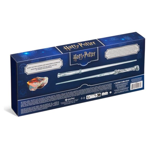 Harry Potter Celebration Wand Harry Potter 25th Anniversary Wands and Sorcerer's Stone Set