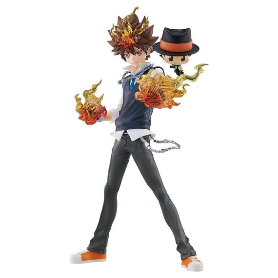 Katekyo Hitman Reborn Pop Up Parade SP PVC Figures 2-Pack Tsunayoshi Sawada & Reborn 24 cm