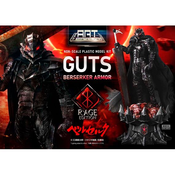 Berserk Plastic Build Art Masterline Model Kit Guts Berserker Armor Rage 30 cm