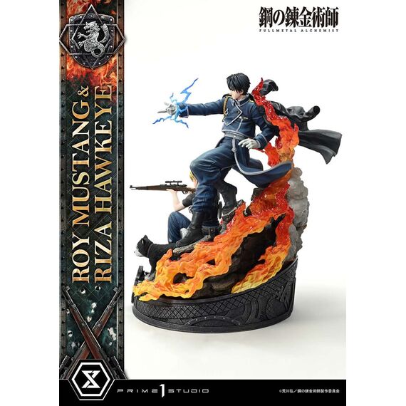 Fullmetal Alchemist Concept Masterline Statue 1/6 Roy Mustang & Riza Hawkeye Regular Version 50 cm