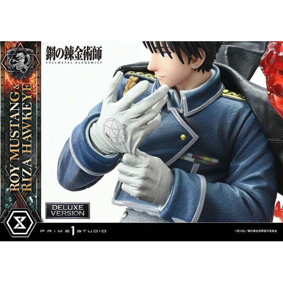 Fullmetal Alchemist Concept Masterline Statue 1/6 Roy Mustang & Riza Hawkeye Deluxe Version 50 cm
