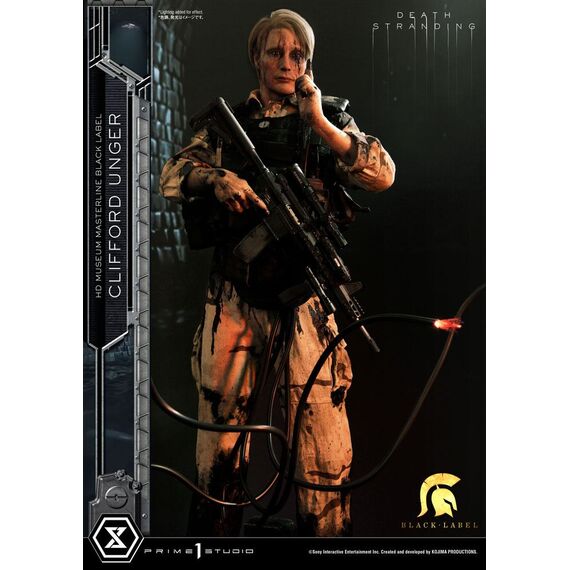Death Stranding Statue 1/2 Clifford Unger Black Label 103 cm