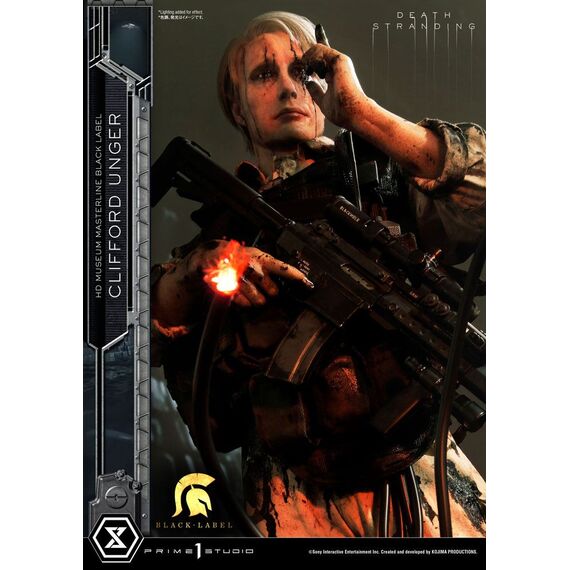 Death Stranding Statue 1/2 Clifford Unger Black Label 103 cm