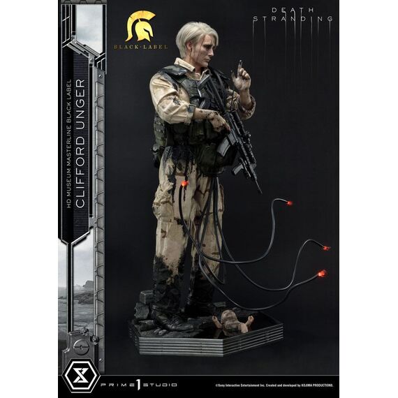 Death Stranding Statue 1/2 Clifford Unger Black Label 103 cm