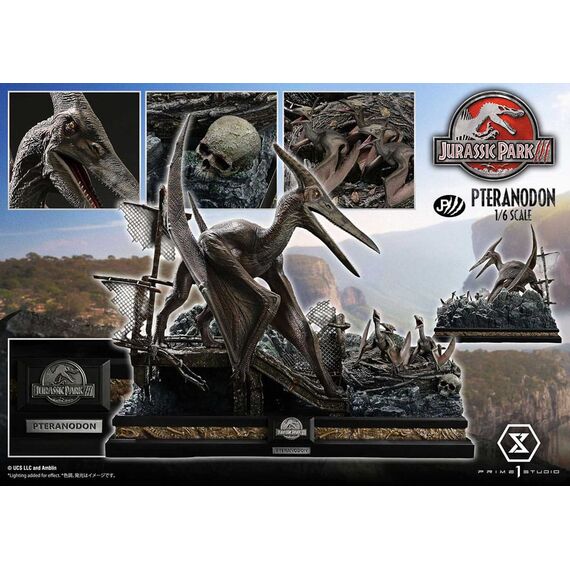 Jurassic Park III Legacy Museum Collection Statue 1/6 Pteranodon 68 cm