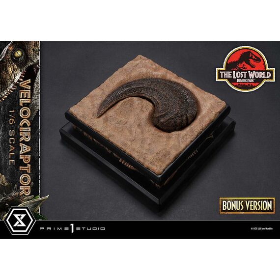 Jurassic Park II Legacy Museum Collection Statue 1/6 Velociraptor Bonus Version 41 cm