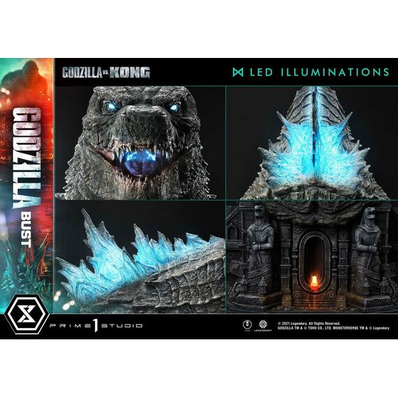 Godzilla vs Kong Bust Godzilla Bonus Version 75 cm