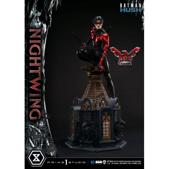Batman Hush Statue Nightwing Red Version 87 cm