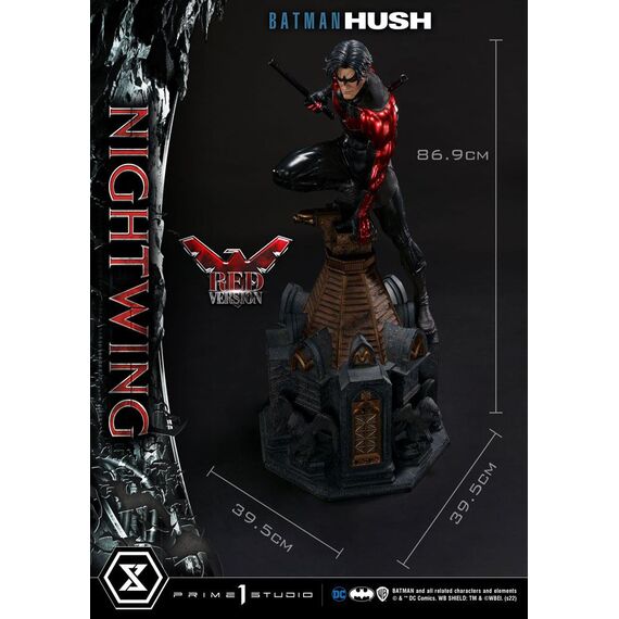 Batman Hush Statue Nightwing Red Version 87 cm