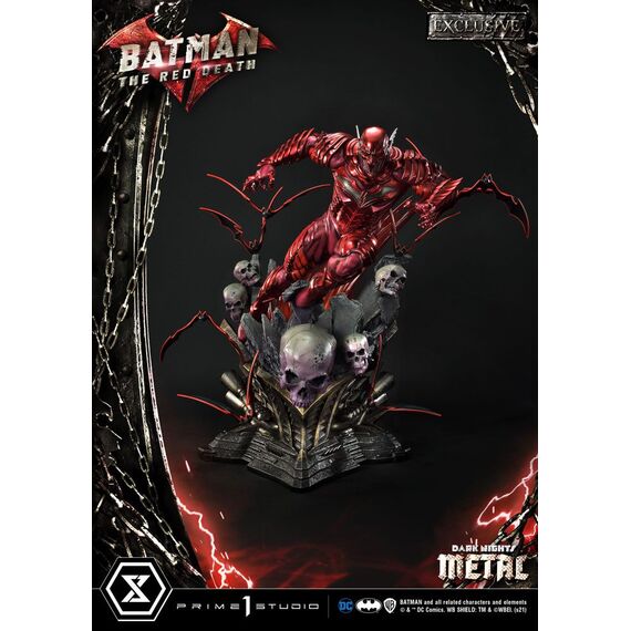 Dark Nights: Metal Statues 1/3 The Red Death & The Red Death Exclusive 75 cm Assortment (3)