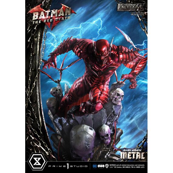 Dark Nights: Metal Statues 1/3 The Red Death & The Red Death Exclusive 75 cm Assortment (3)