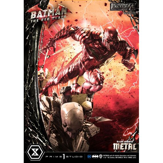 Dark Nights: Metal Statues 1/3 The Red Death & The Red Death Exclusive 75 cm Assortment (3)