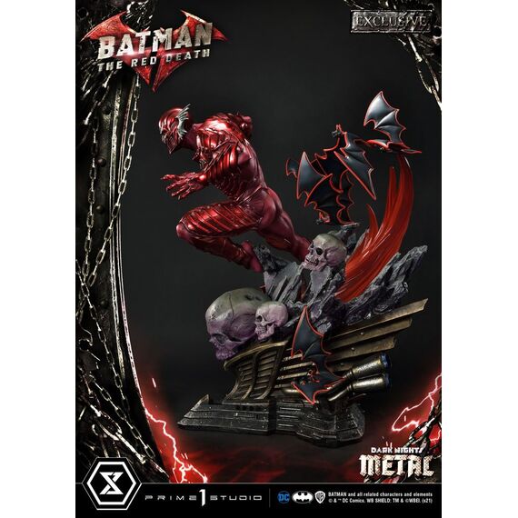 Dark Nights: Metal Statues 1/3 The Red Death & The Red Death Exclusive 75 cm Assortment (3)