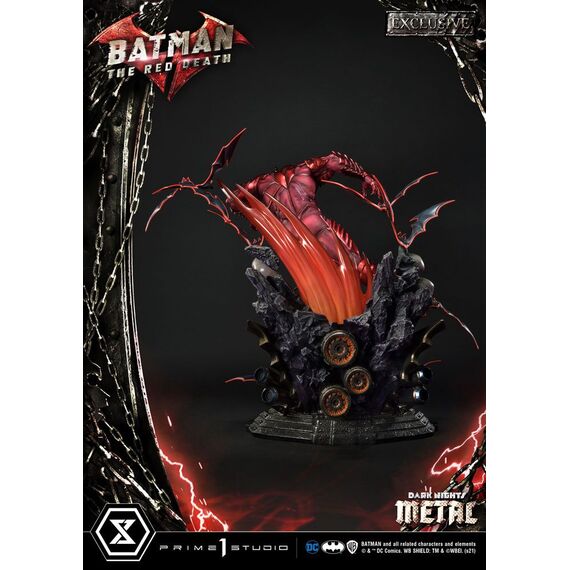 Dark Nights: Metal Statues 1/3 The Red Death & The Red Death Exclusive 75 cm Assortment (3)