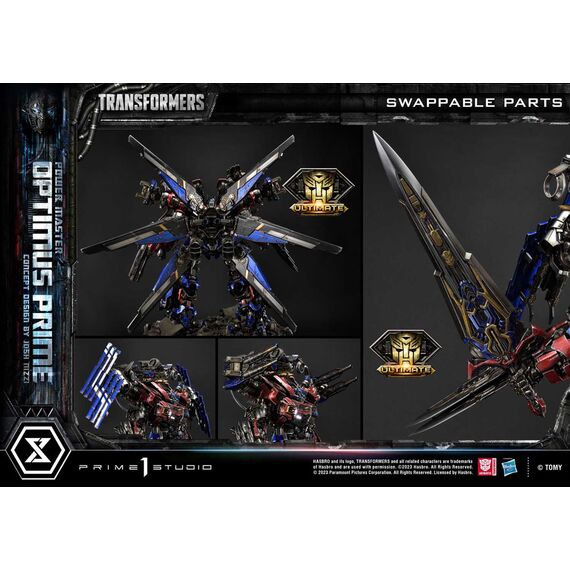 Transformers Museum Masterline Statue Powermaster Optimus Prime Concept by Josh Nizzi Ultimate Version 99 cm