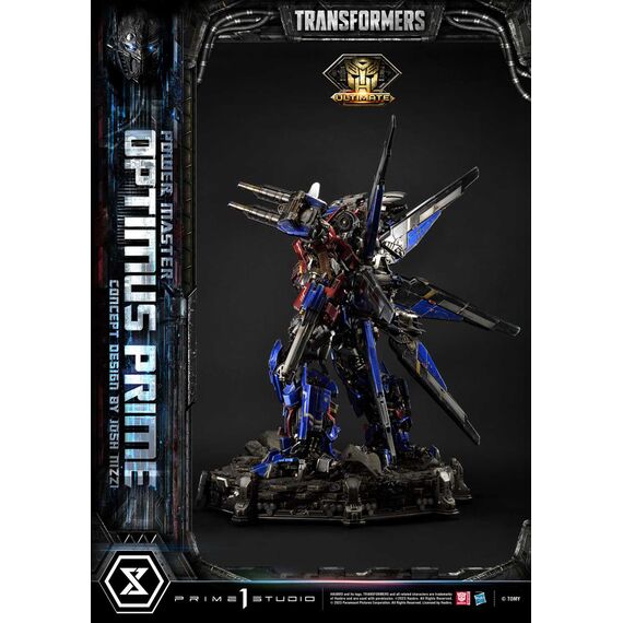 Transformers Museum Masterline Statue Powermaster Optimus Prime Concept by Josh Nizzi Ultimate Version 99 cm