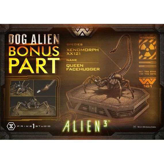 Alien 3 Museum Masterline Series Statue 1/3 Dog Alien XL Deluxe Bonus Version 114 cm
