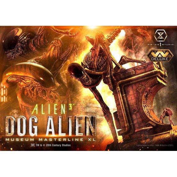Alien 3 Museum Masterline Series Statue 1/3 Dog Alien XL Deluxe Bonus Version 114 cm