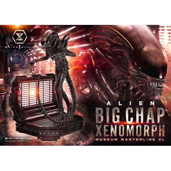 Alien Museum Masterline XL Statue 1/3 Big Chap Xenomorph Regular Ver. Bonus Version 100 cm