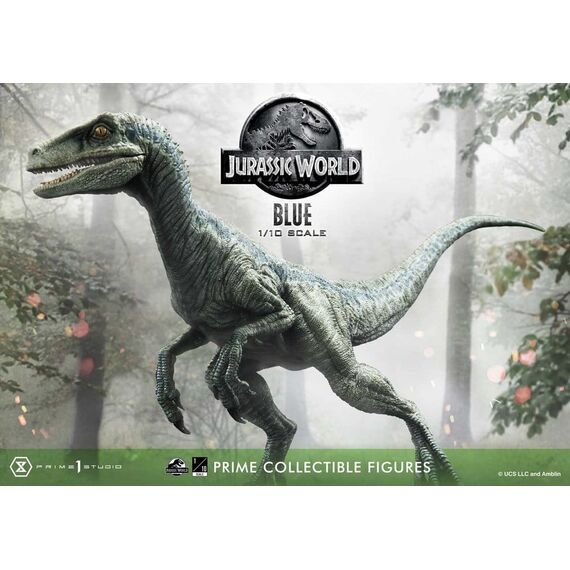 Jurassic World (Film) Prime Collectible Figures Statue 1/10 Blue 17 cm