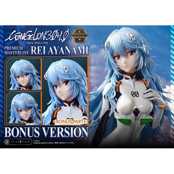 Evangelion: 3.0 + 1.0 Thrice Upon A Time Premium Masterline Series Statue 1/4 Rei Ayanami Bonus Ver. 46 cm