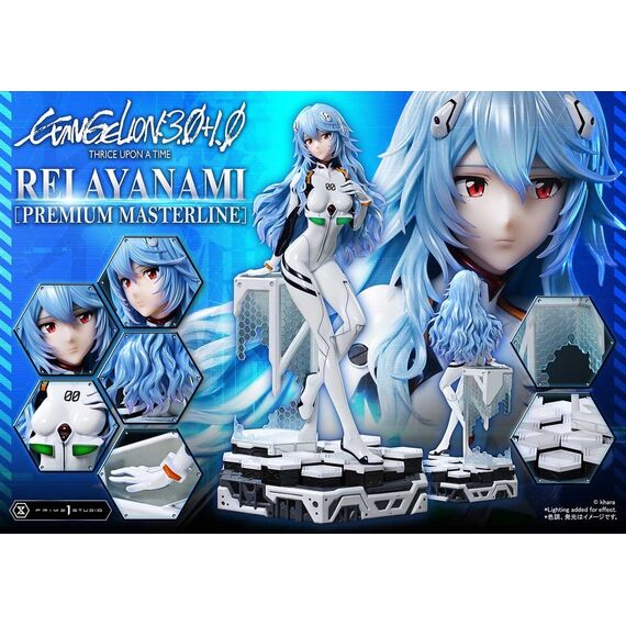Evangelion: 3.0 + 1.0 Thrice Upon A Time Premium Masterline Series Statue 1/4 Rei Ayanami Bonus Ver. 46 cm