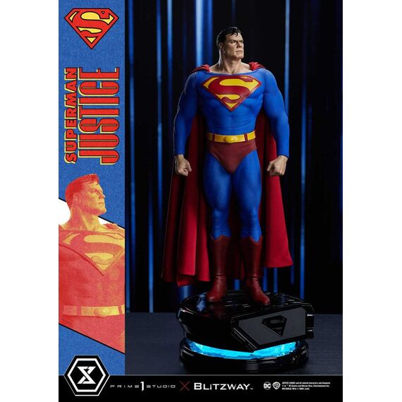 DC Comics Premium Masterline Series Statue 1/4 Superman Justice Comics 57 cm
