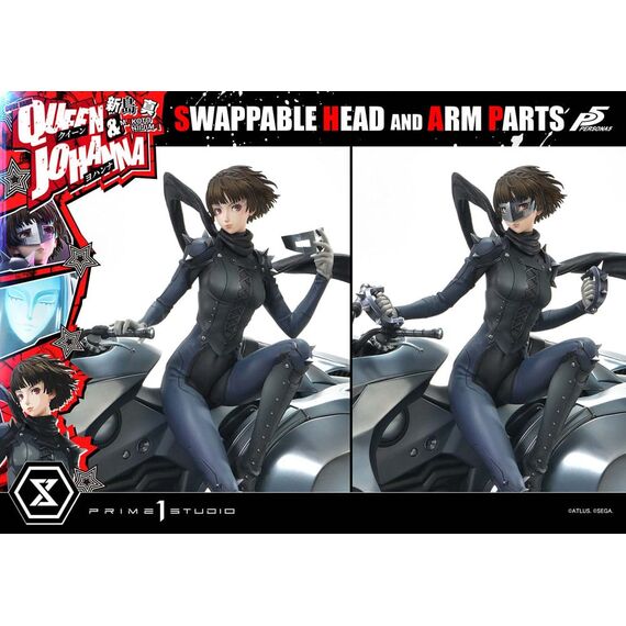Persona 5 Premium Masterline Series Statue 1/4 Makoto Niijima "Queen" & Johanna Bonus Version 42 cm