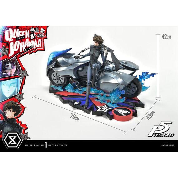 Persona 5 Premium Masterline Series Statue 1/4 Makoto Niijima "Queen" & Johanna Bonus Version 42 cm