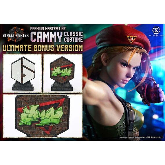 Street Fighter 6 Premium Masterline Statue 1/4 Cammy Classic Costume Ultimate Bonus Version 54 cm