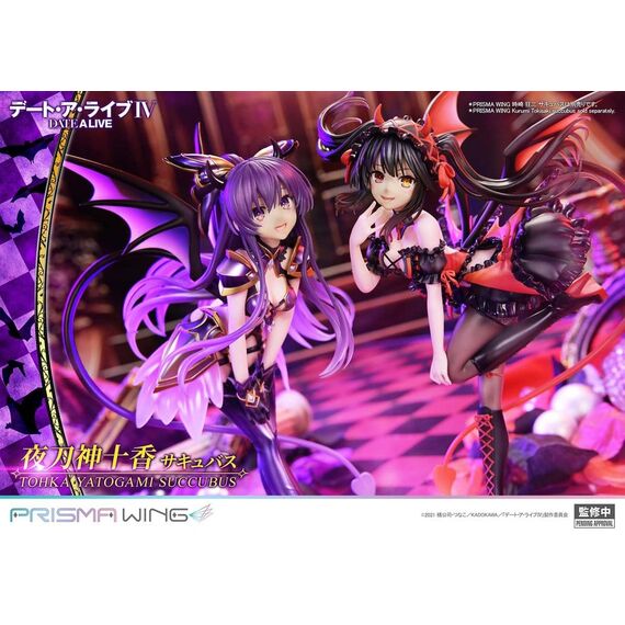 Date A Live Prisma Wing PVC Statue 1/7 Tohka Yatogami succubus 25 cm
