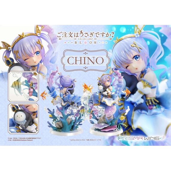 Is the Order a Rabbit? BLOOM Prisma Wing Pre-Painted Figure 1/7 Chino 21 cm