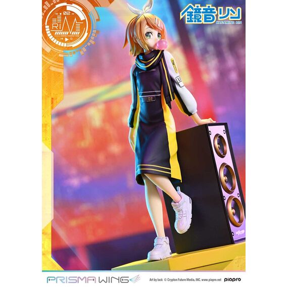Vocaloid Piapro Characters Prisma Wing PVC Statue 1/7 Kagamine Rin (Art by lack) 21 cm