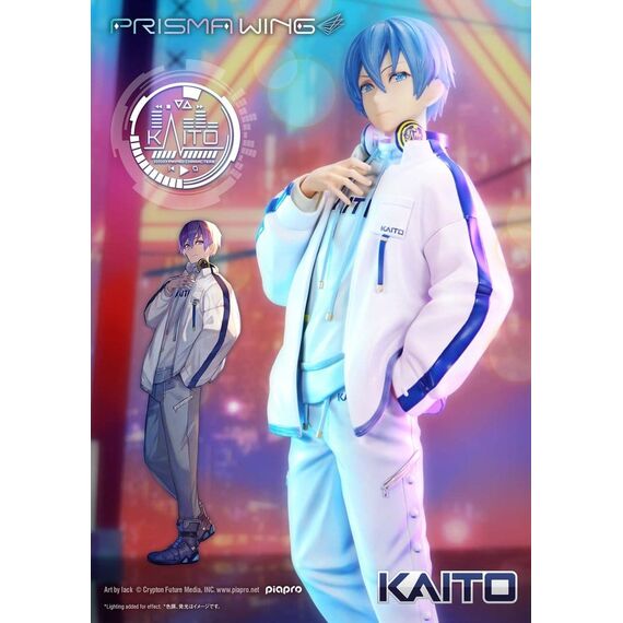 Piapro Characters Prisma Wing Figure 1/7 KAITO "Art by lack" 24 cm