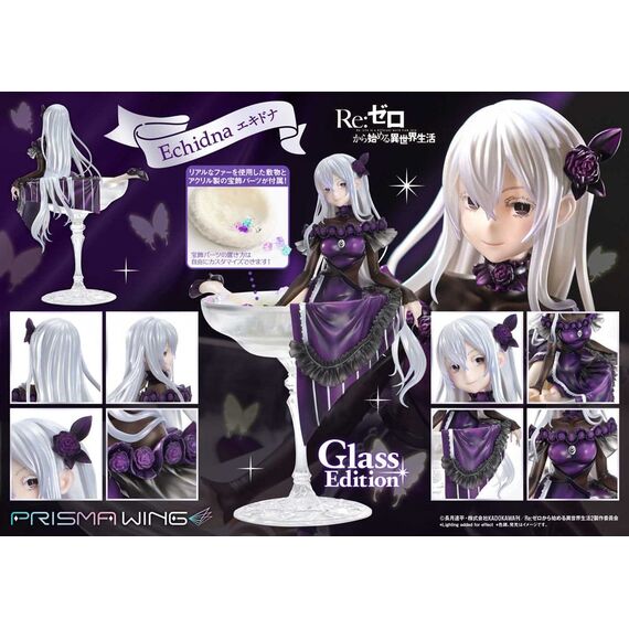 Re:ZERO Starting Life in Another World Prisma Wing PVC Statue 1/7 Echidna Glass Edition 24 cm