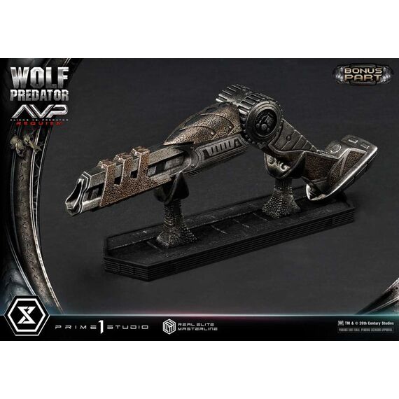 Alien vs. Predator Real Elite Masterline Series Statue 1/3 Requiem Wolf Predator Deluxe Bonus Ver. 95 cm